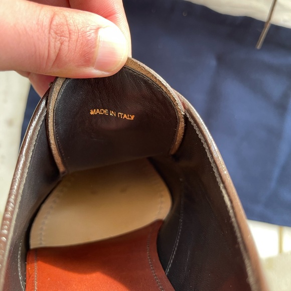 Brand new brown leather Prada shoes . - Picture 9 of 9